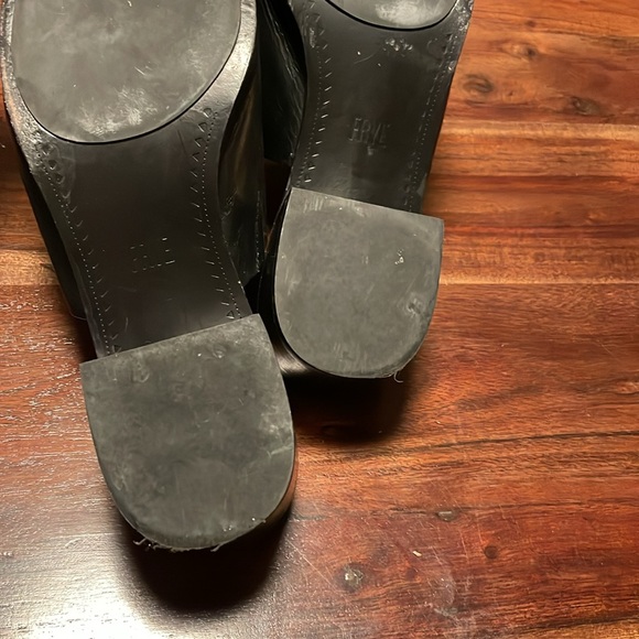 Frye Cindy Mule - black size 10 - Picture 4 of 5